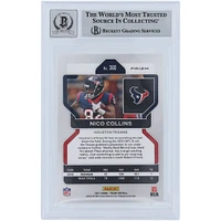 Nico Collins Houston Texans Autographed 2021 Panini Prizm Prizm #360 Beckett Fanatics Witnessed Authenticated /10 Rookie Card