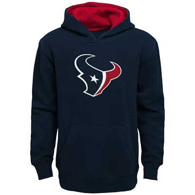 Preschool Navy Houston Texans Prime Pullover Hoodie