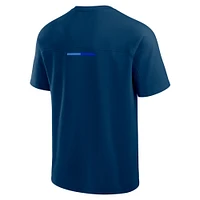 Unisex Fanatics Navy Houston Texans Elements Flex Tri-Blend T-Shirt