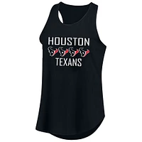 Women's Fanatics C.J. Stroud Navy Houston Texans Plus Name & Number Tank Top