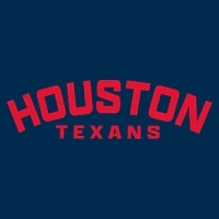 Women's Fanatics Navy/White Houston Texans Backup Option Long Sleeve Hoodie T-Shirt