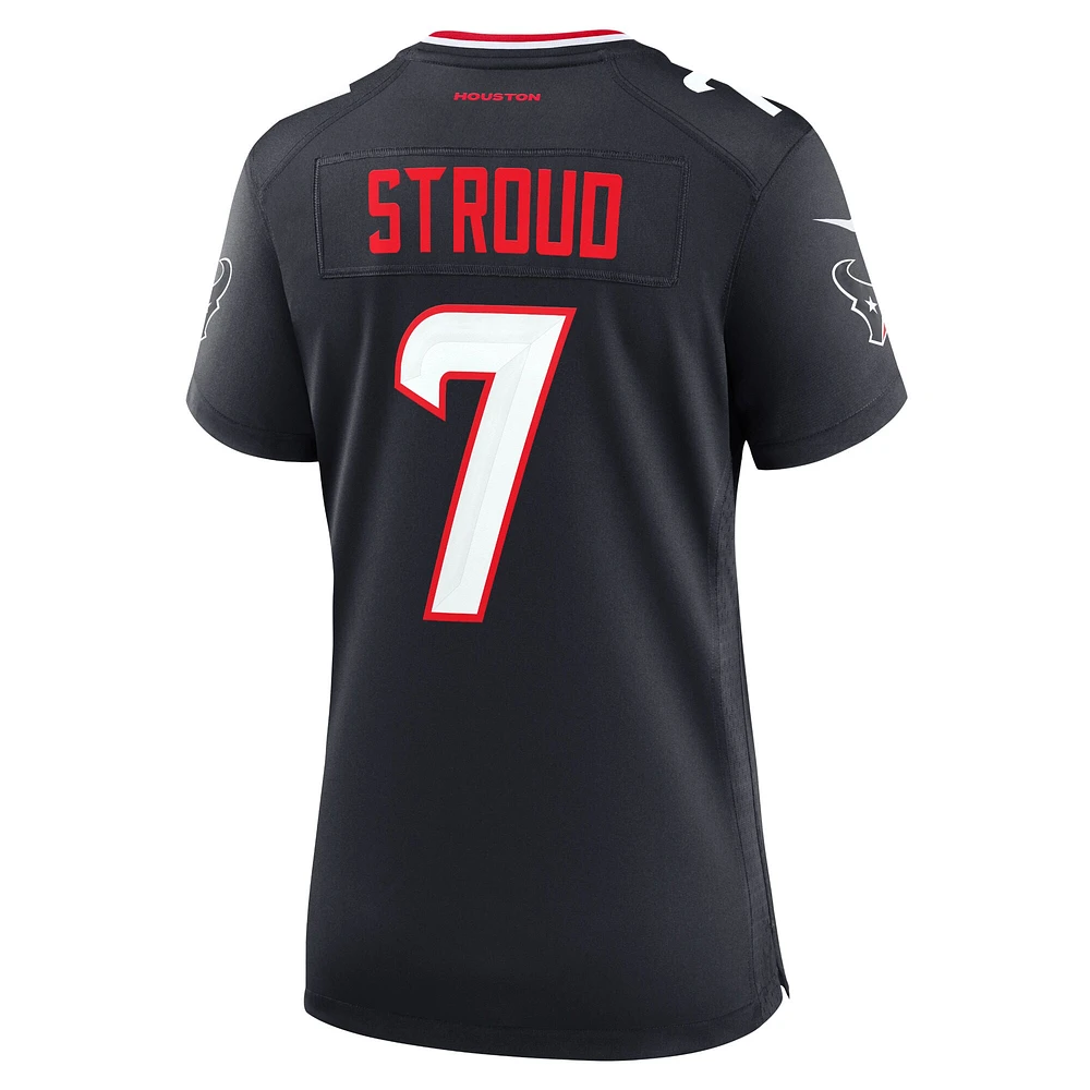 Women's Nike C.J. Stroud Navy Houston Texans Game  Jersey