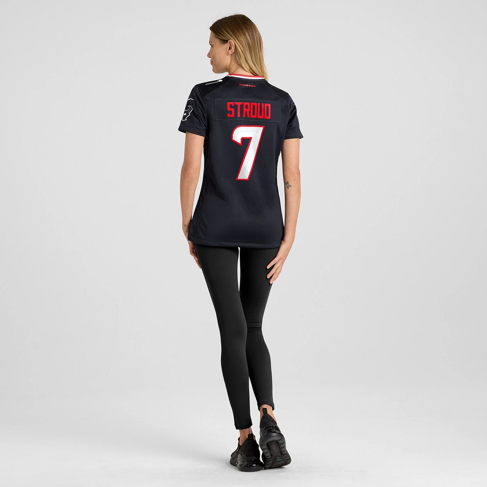Women's Nike C.J. Stroud Navy Houston Texans Game  Jersey