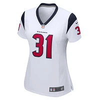 Women's Nike Dameon Pierce White Houston Texans Game Player Jersey