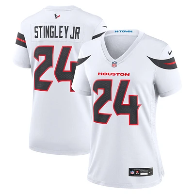 Maillot de match Nike Derek Stingley Jr. des Houston Texans pour femme, blanc