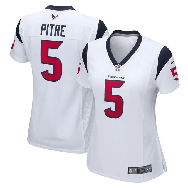 Maillot de joueur des Houston Texans Nike Jalen Pitre blanc pour femme