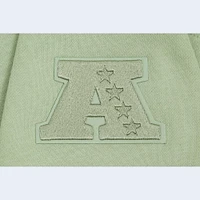 Women's Pro Standard  Light Green Houston Texans Neutral Pullover Sweatshirt