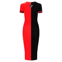 Women's STAUD  Navy/Red Houston Texans Colleen Dress
