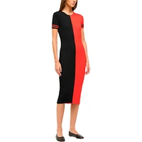Women's STAUD  Navy/Red Houston Texans Colleen Dress