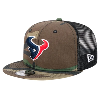 Casquette snapback 9FIFTY Camo Houston Texans de New Era pour jeunes