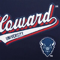 Women's Pro Standard Navy Howard Bison Script Tail Oversized Boyfriend T-Shirt