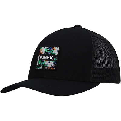 Men's Hurley Black Seacliff Trucker Snapback Hat