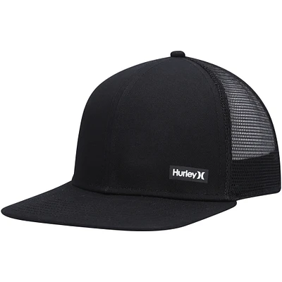 Casquette Snapback Hurley Black Supply Trucker pour hommes