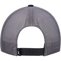 Men's Hurley Black United Trucker Snapback Hat