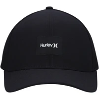 Men's Hurley Black Warner Trucker Snapback Hat