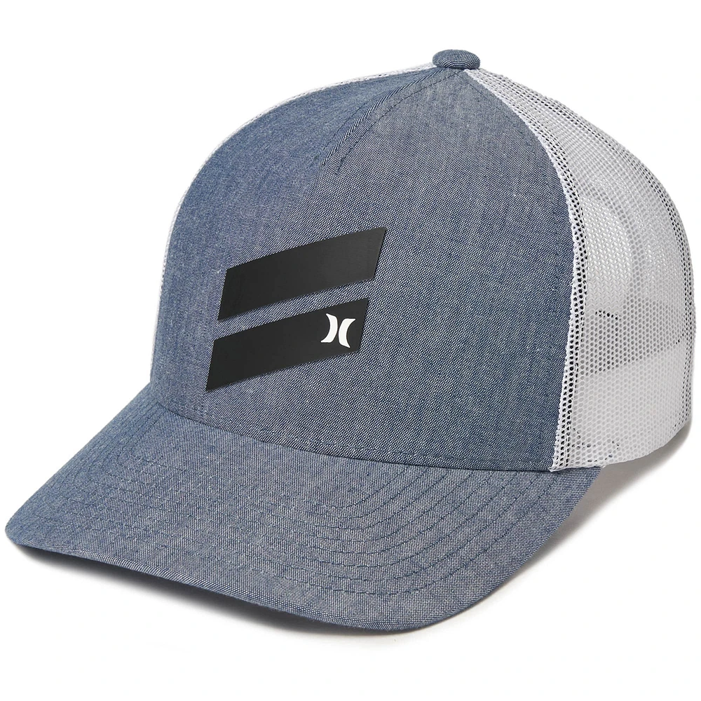 Men's Hurley Blue Icon Slash - Trucker Snapback Hat