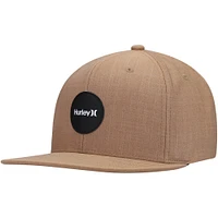 Men's Hurley Brown H20-Dri Point Break Snapback Hat