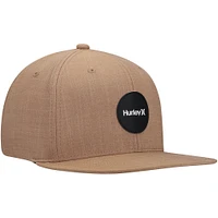 Men's Hurley Brown H20-Dri Point Break Snapback Hat