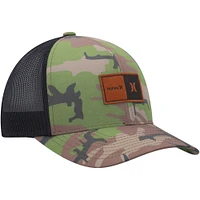 Men's Hurley Camo Fairway Trucker Snapback Hat