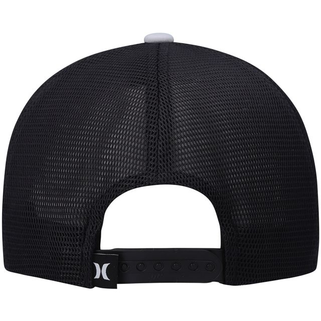 Casquette Hurley Grey/Black 2.0 Trucker Snapback pour homme - Casquette