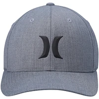 Men's Hurley Gray Icon Weld Flex Hat