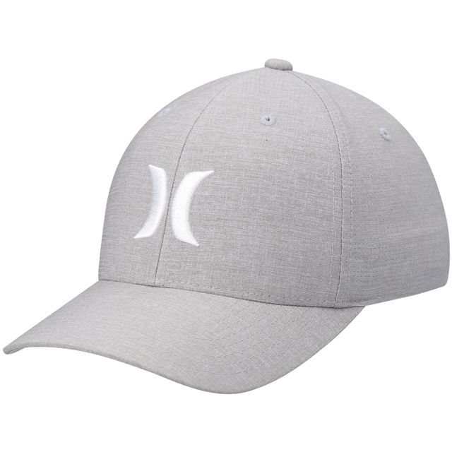 Hurley Phantom Resist H2O-Dri gris pour hommes - Casquette flexible