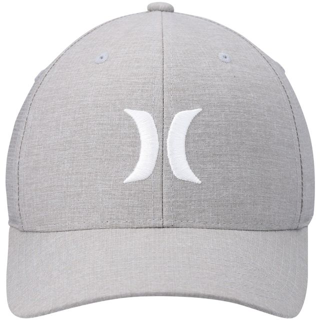 Hurley Phantom Resist H2O-Dri gris pour hommes - Casquette flexible
