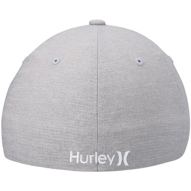 Hurley Phantom Resist H2O-Dri gris pour hommes - Casquette flexible
