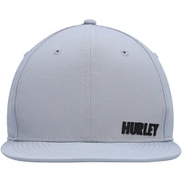 Men's Hurley Gray Phantom Ridge Zipperback Adjustable Hat
