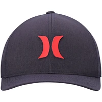 Men's Hurley Heathered Black Sonic H2O-Dri Phantom Flex Hat