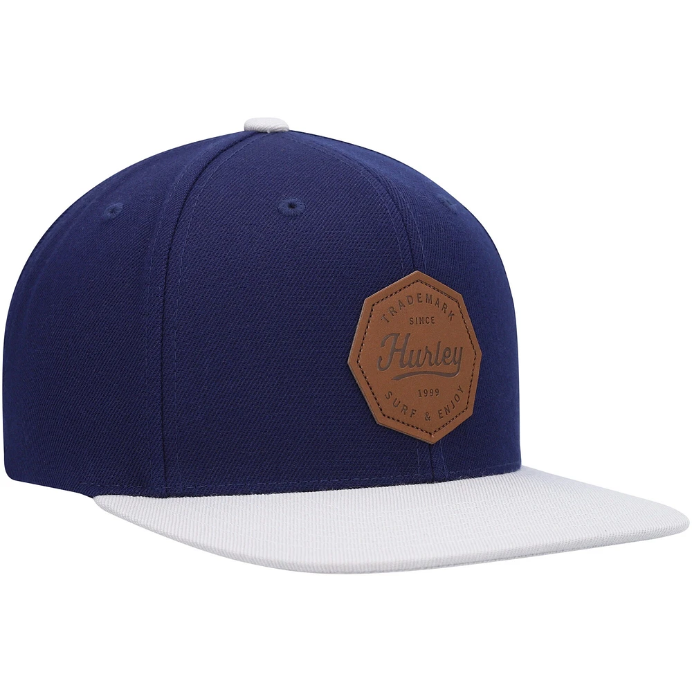 Men's Hurley Navy/Gray Tahoe Snapback Hat