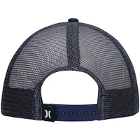 Men's Hurley Navy Balboa - Trucker Snapback Hat