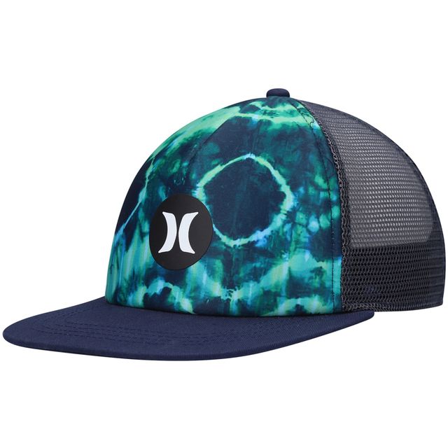 Hurley Navy Balboa pour homme - Casquette de camionneur Snapback