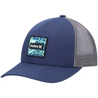 Men's Hurley Navy Seacliff Trucker Snapback Hat