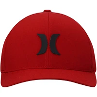 Men's Hurley Red Sonic H2O-Dri Phantom Flex Hat