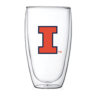 Illinois Fighting Illini 15 oz. Verre thermo à double paroi