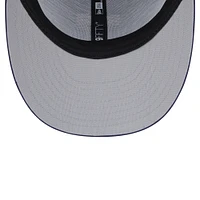 Men's New Era Navy Illinois Fighting Illini Trucker 9FIFTY Snapback Hat