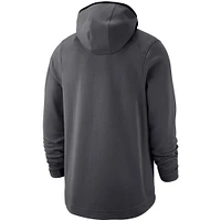 Men's Nike Anthracite Illinois Fighting Illini Tonal Showtime Full-Zip Hoodie