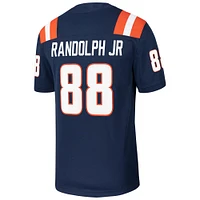Men's Nike Keith Randolph Jr. Navy Illinois Fighting Illini NIL Football Game Jersey