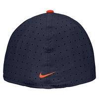 Men's Nike Navy Illinois Fighting Illini 2025 On-Field True Performance Baseball Fitted Hat