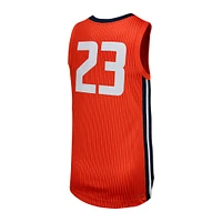 Men's Nike #23 Orange Illinois Fighting Illini Replica Basketball Jersey