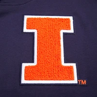 Men's Pro Standard Navy Illinois Fighting Illini Classic Pullover Hoodie