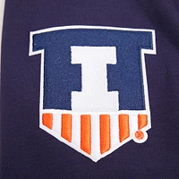 Men's Pro Standard Navy Illinois Fighting Illini Classic Pullover Hoodie