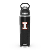 Tervis Illinois Fighting Illini 24oz. Weave Stainless Steel Wide Mouth Bottle