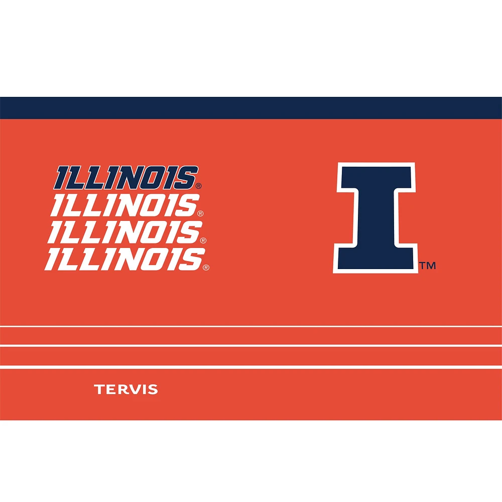 Tervis  Illinois Fighting Illini 30oz. Reverb Stainless Steel Tumbler