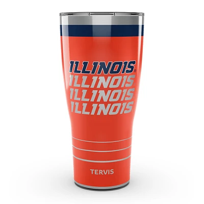 Tervis  Illinois Fighting Illini 30oz. Reverb Stainless Steel Tumbler