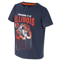 Toddler Colosseum Navy Illinois Fighting Illini Crushing It T-Shirt