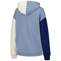 Women's Gameday Couture Navy Illinois Fighting Illini Hall of Fame Colorblock Pullover Hoodie