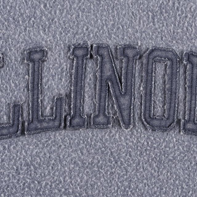 Sweat-shirt Pressbox Navy Illinois Fighting Illini Ponchoville pour femmes