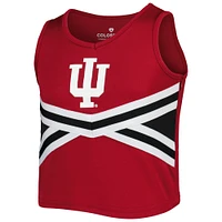 Girls Youth Colosseum Crimson Indiana Hoosiers Carousel Cheerleader Set